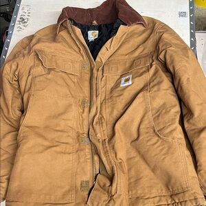 Men’s USA Carhartt Tan Jacket Size M